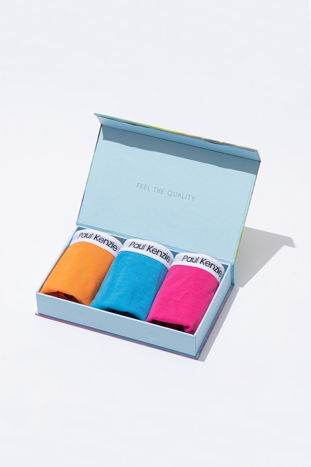 Paul Kenzie-Soft Touch Kadın Slip Külot Color Rain-Slip Külot-1-Milagron.com