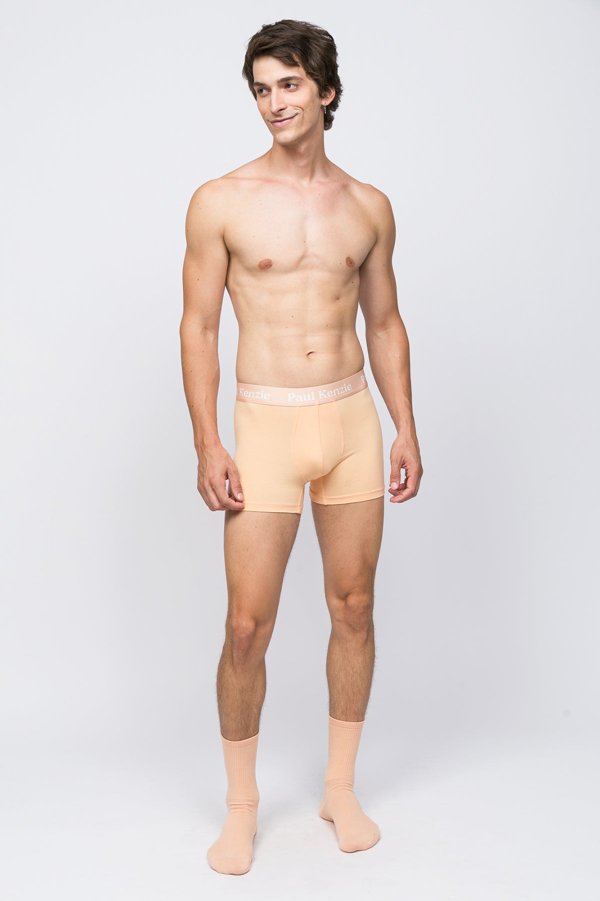 Paul Kenzie-Tekli Erkek Boxer Peach Fuzz-Boxer-3-Milagron.com