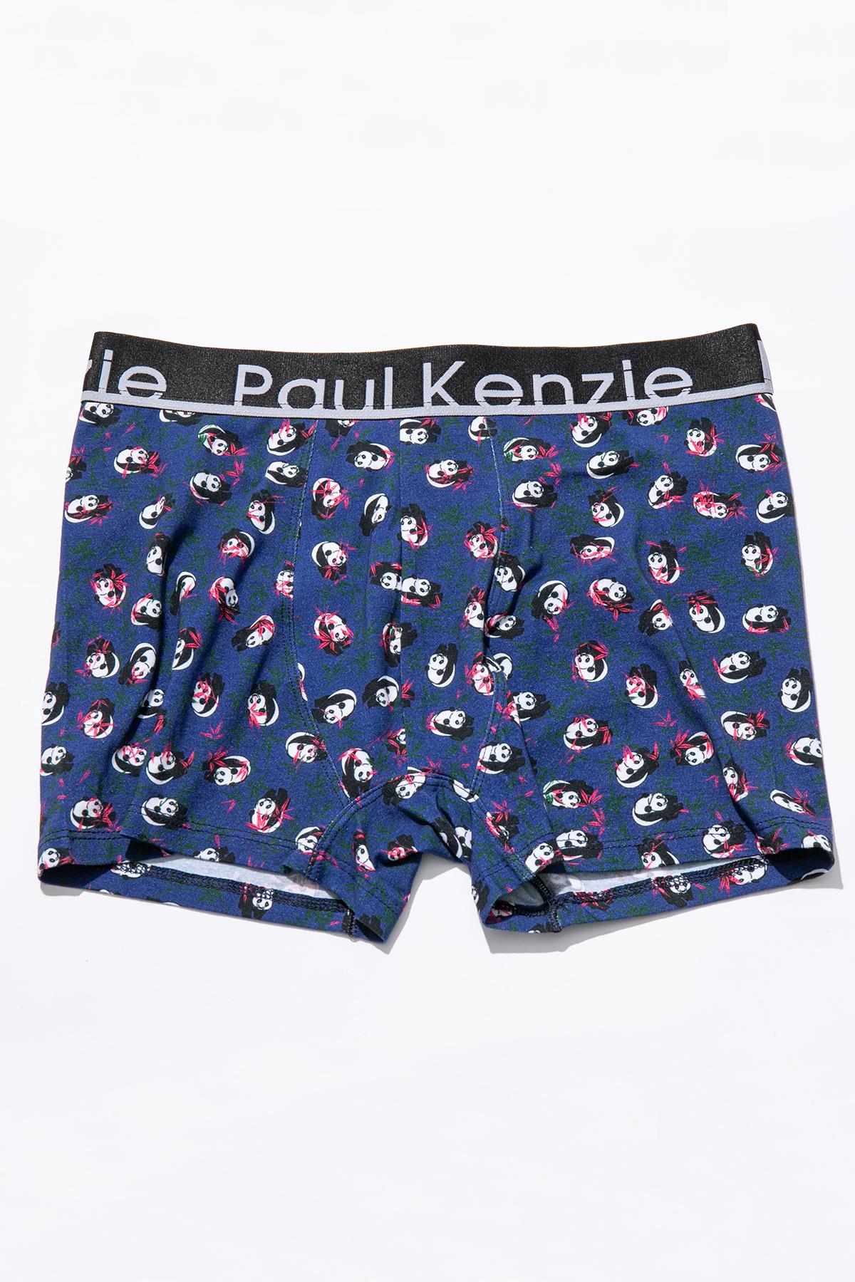 Paul Kenzie-Unique Effect Desenli Erkek Boxer Panda-Boxer-2-Milagron.com