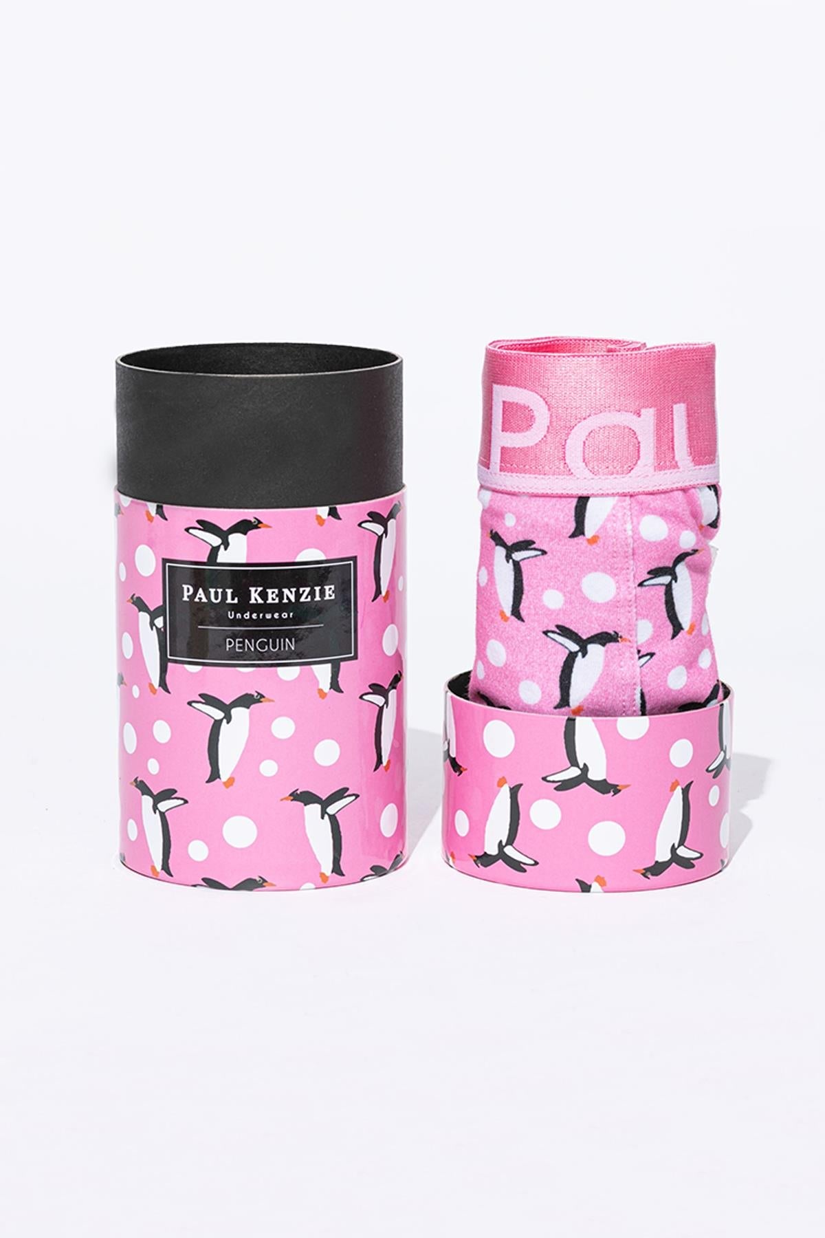 Paul Kenzie-Unique Effect Desenli Erkek Boxer Penguin-Boxer-1-Milagron.com