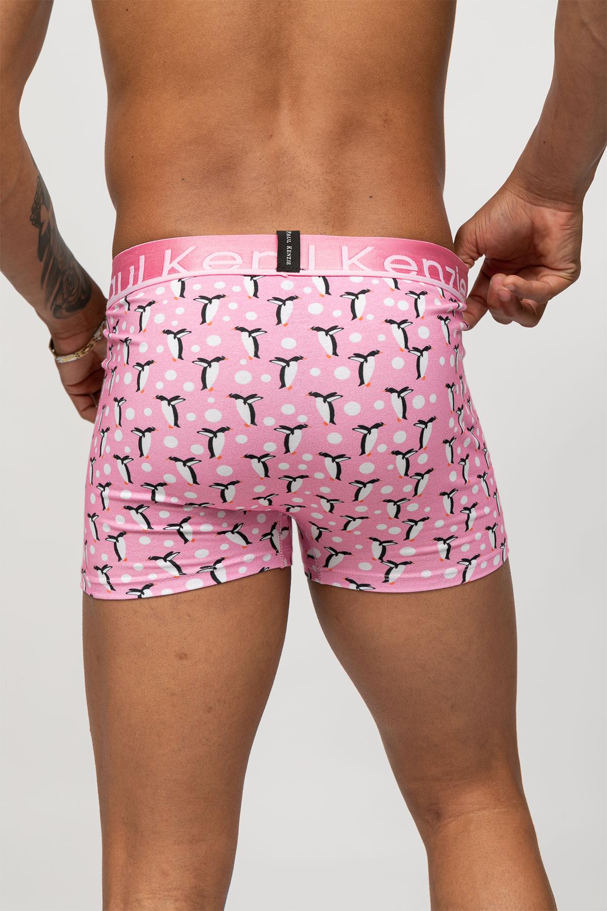 Paul Kenzie-Unique Effect Desenli Erkek Boxer Penguin-Boxer-5-Milagron.com