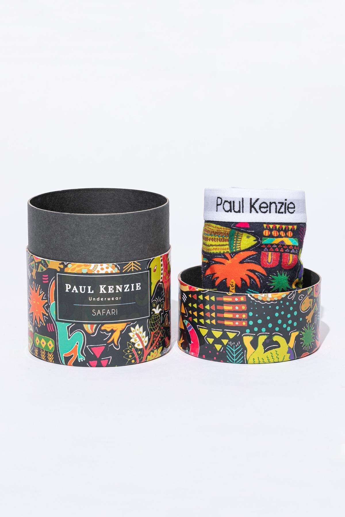 Paul Kenzie-Unique Effect Desenli Kadın Slip Külot Safari-Slip Külot-2-Milagron.com