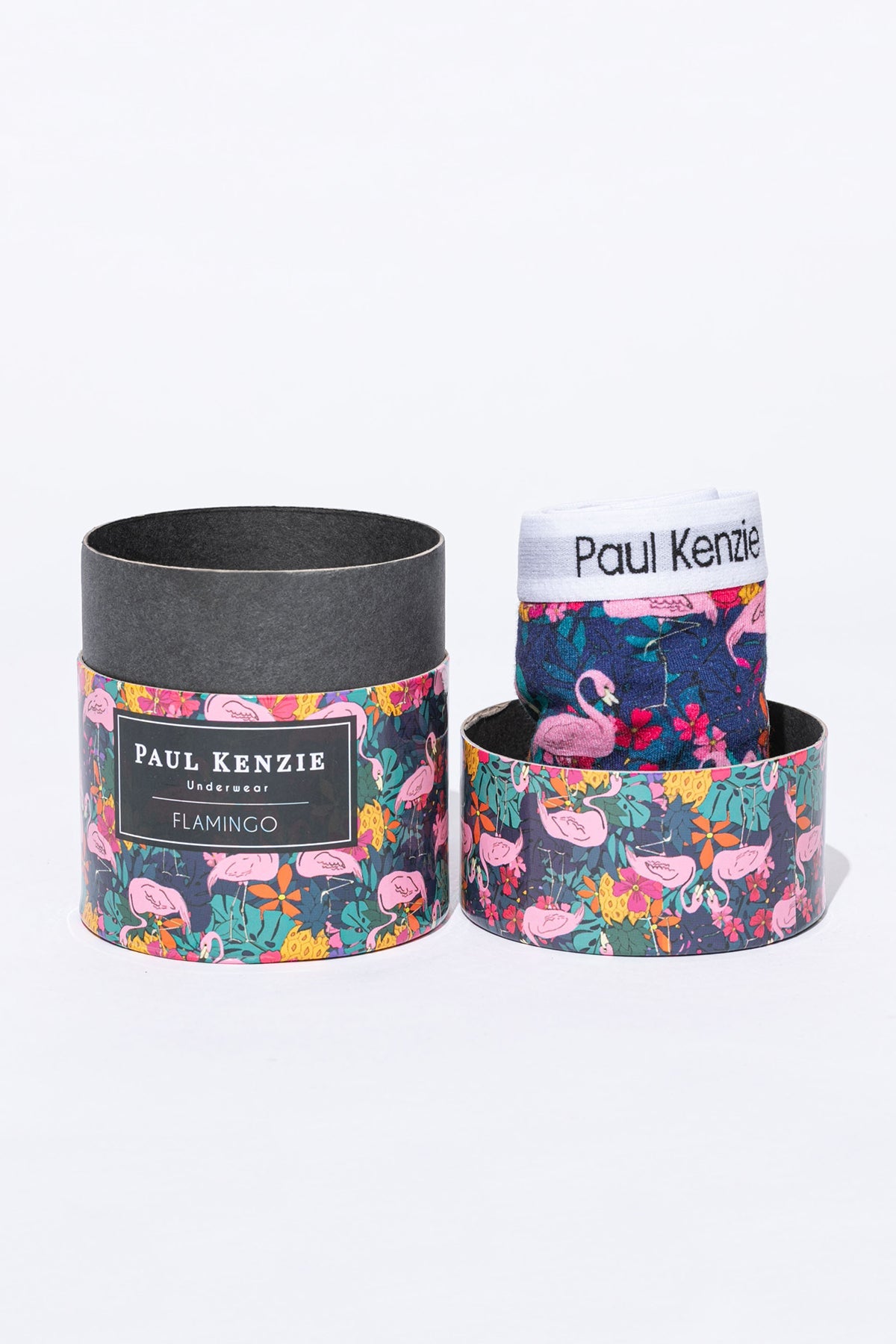 Paul Kenzie-Unique Effect Desenli Kadın String Külot Flamingo-String-2-Milagron.com