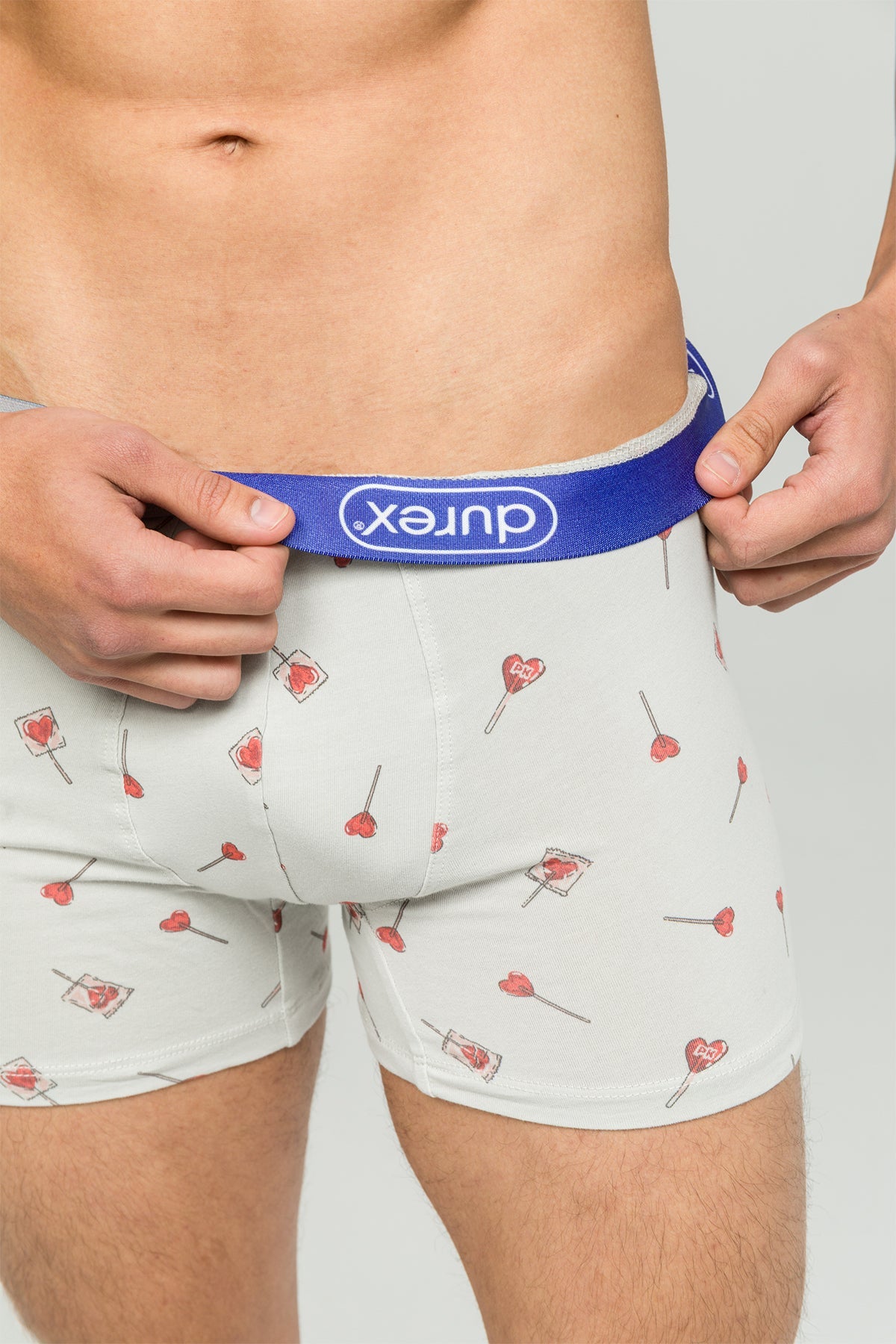 Paul Kenzie X Durex - Desenli Erkek Boxer - Lovepop