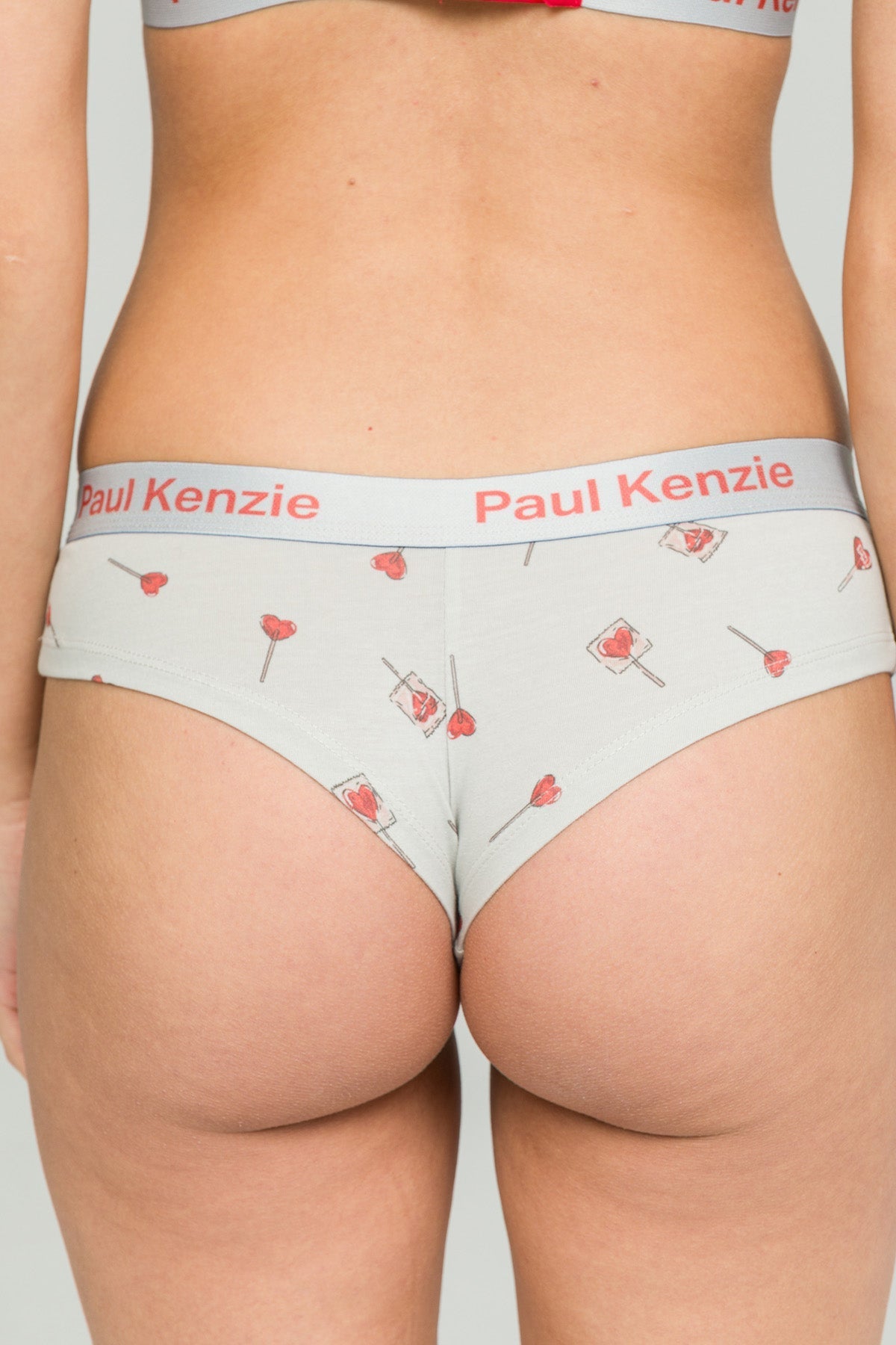 X Durex - Desenli Kadın Cheeky Külot - Lovepop - 6