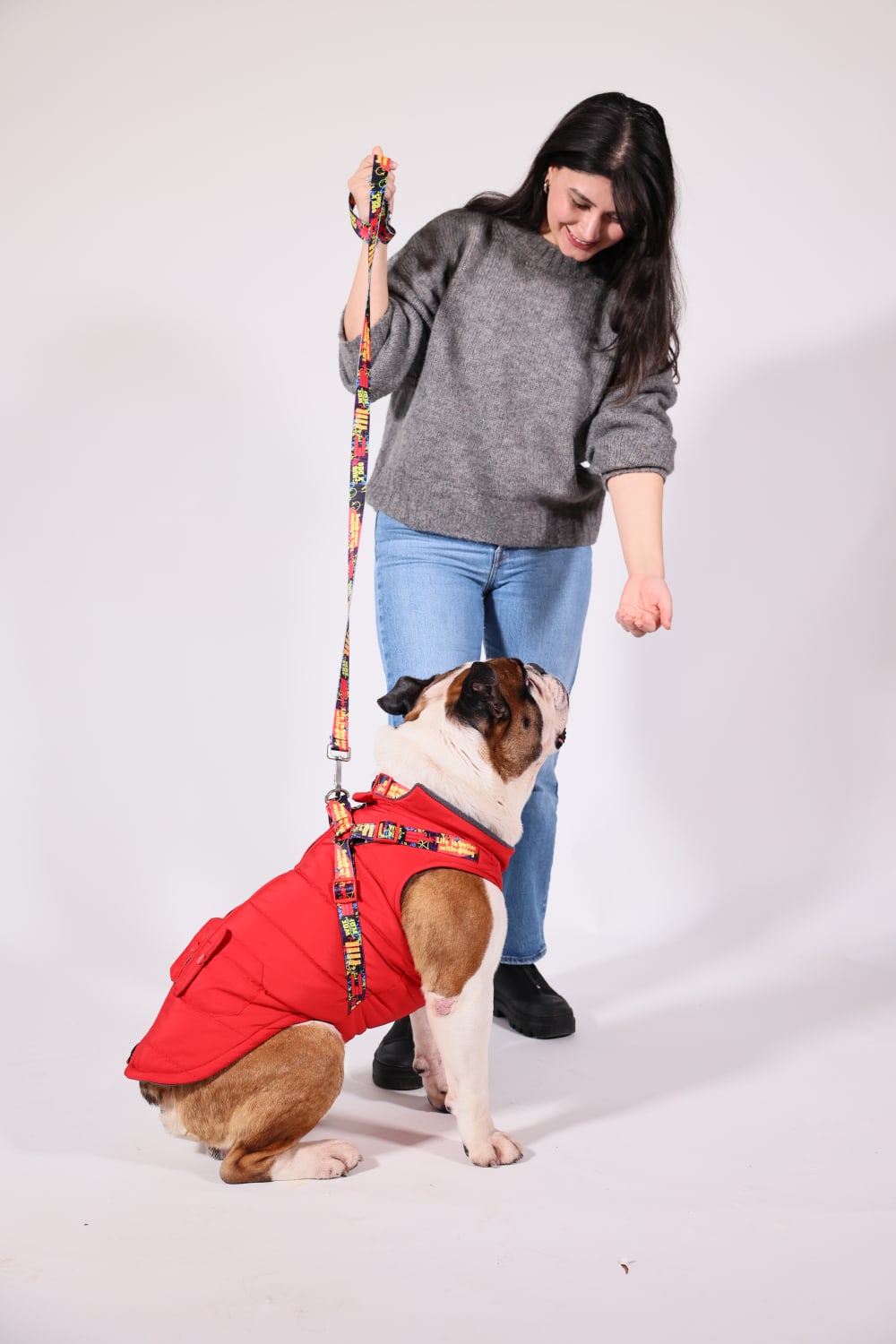 Pawlook-Pawlook, Göğüs Tasmalı, Köpek Montu, Köpek Yağmurluğu, Siyah-Köpek-6-Milagron.com