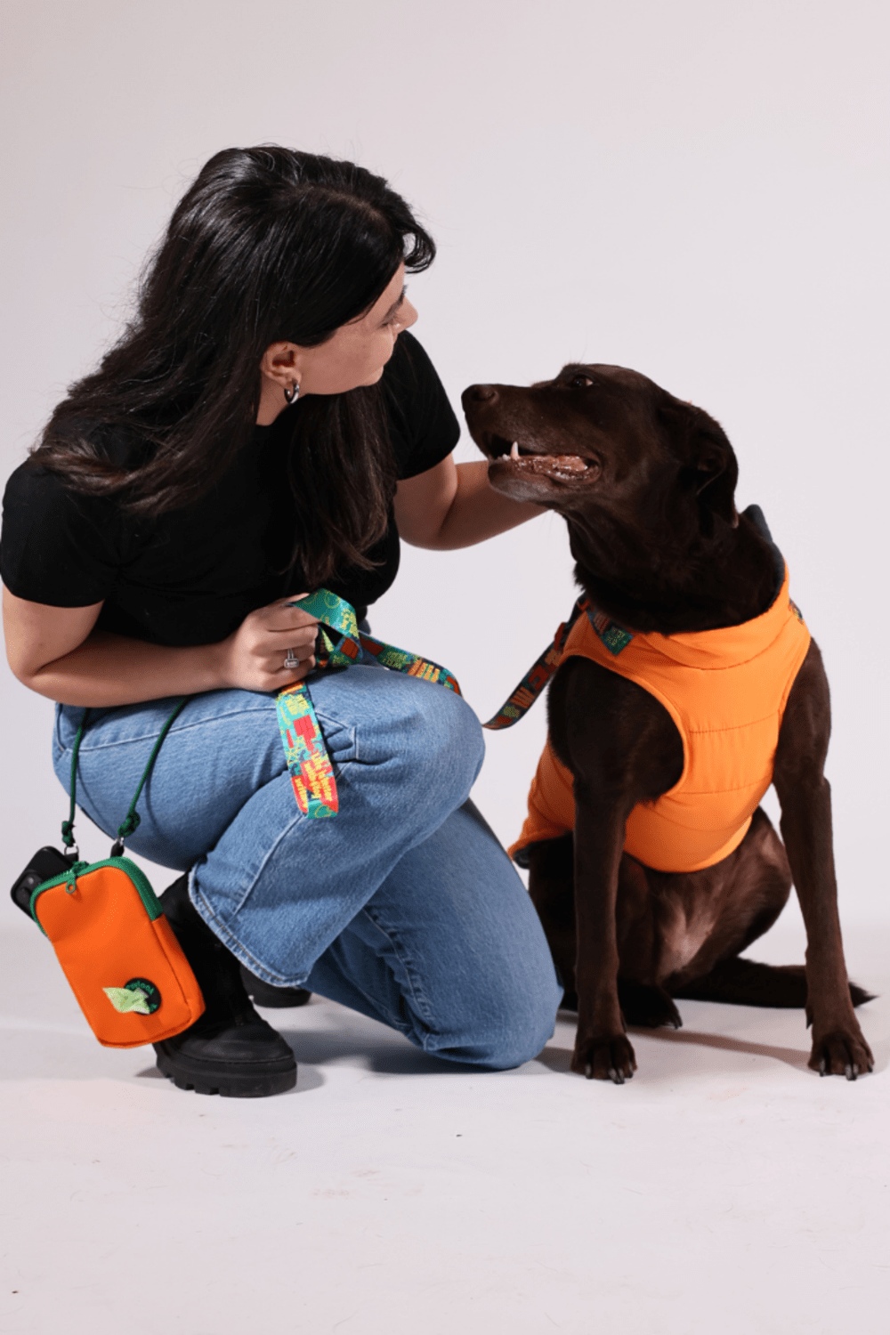 Pawlook-Pawlook , Göğüs Tasmalı, Köpek Montu, Köpek Yağmurluğu, Turuncu-Köpek-8-Milagron.com