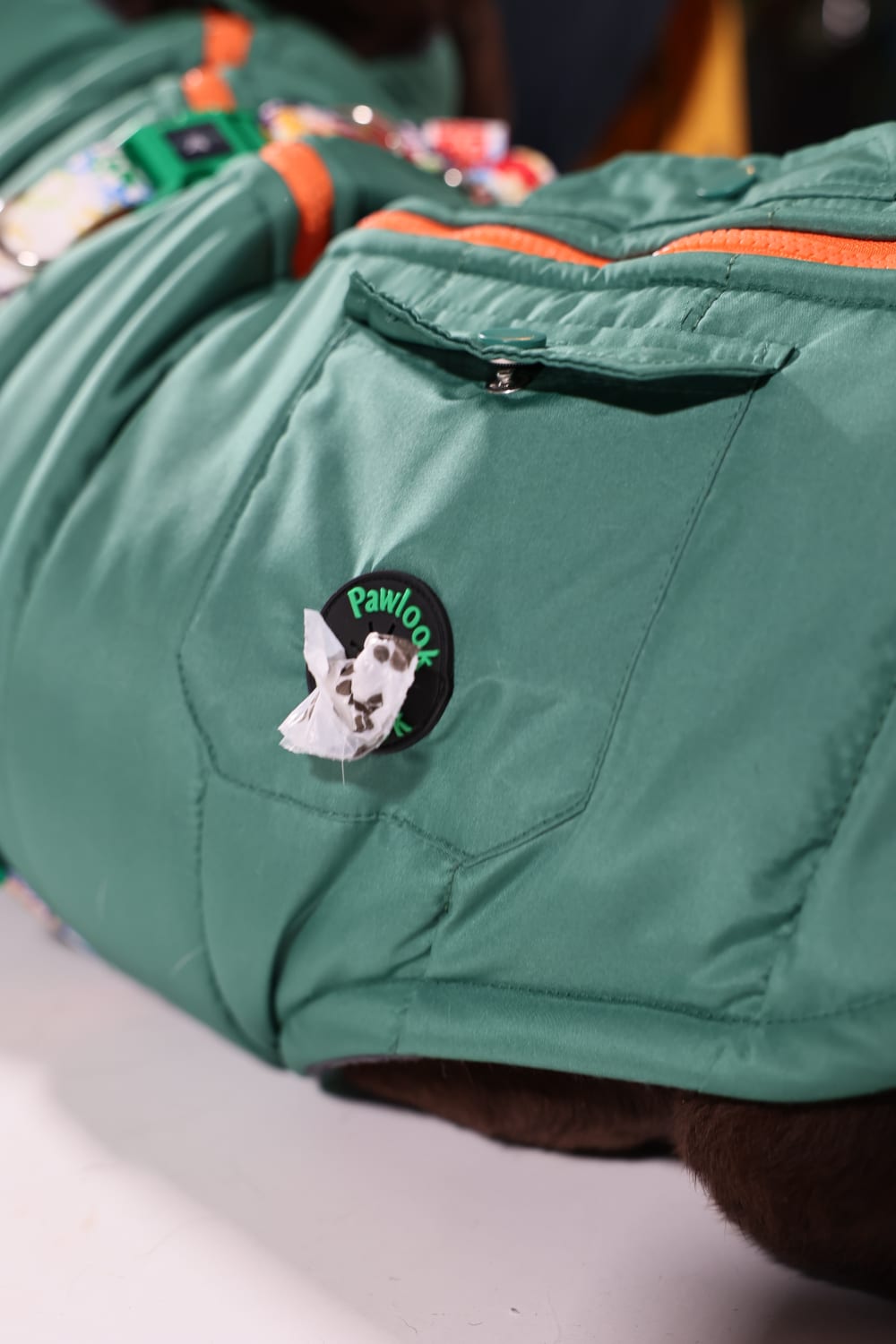 Pawlook-Pawlook , Göğüs Tasmalı, Köpek Montu, Köpek Yağmurluğu, Yeşil-Köpek-4-Milagron.com
