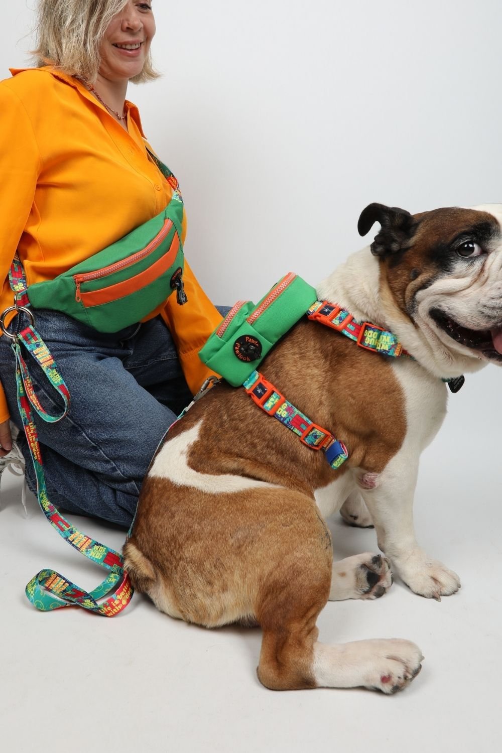 Pawlook-Pawlook , Yeşil, Handsfree, Gezdirme Tasması, Eller Serbest, Gezdirme Kayışı, Handsfree Tasma-Köpek-1-Milagron.com