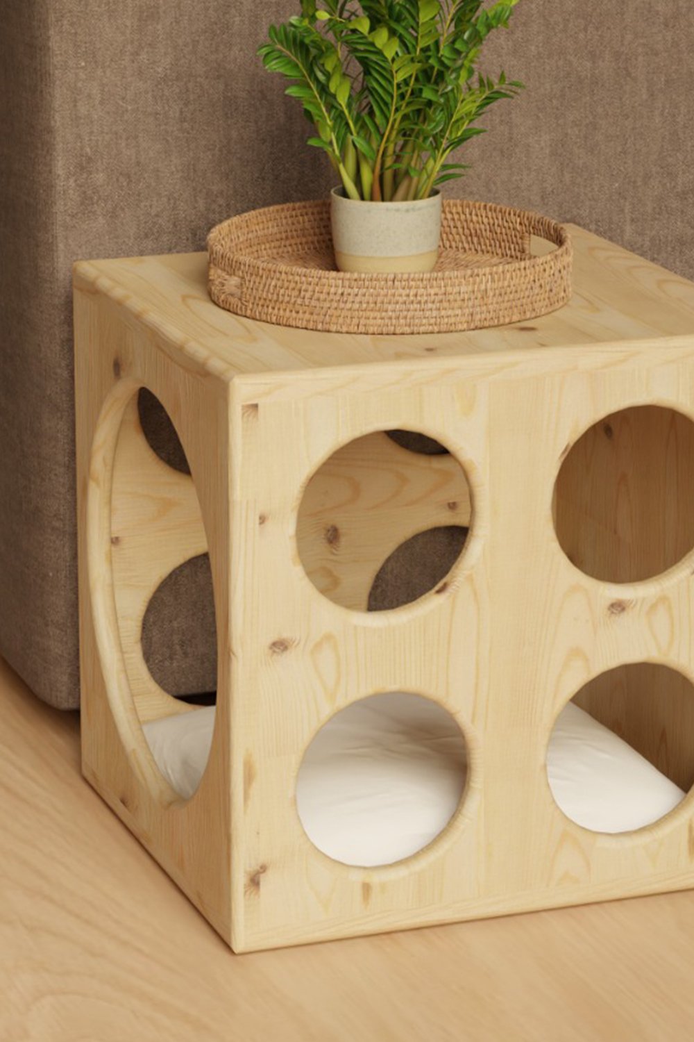 Pawy-Meowbox Kedi Yatağı-Kedi-3-Milagron.com