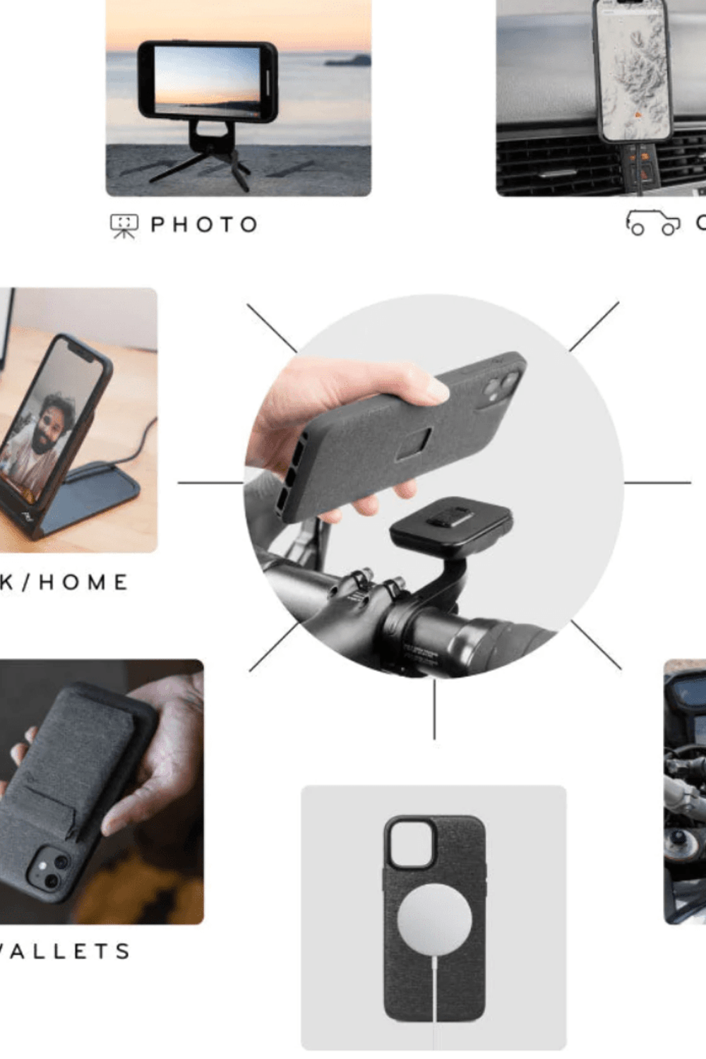 Peakdesign-Iphone 12 - 6.1 inch Fabric Case / M-MC-AE-CH-1-Telefon Kılıfı-2-Milagron.com