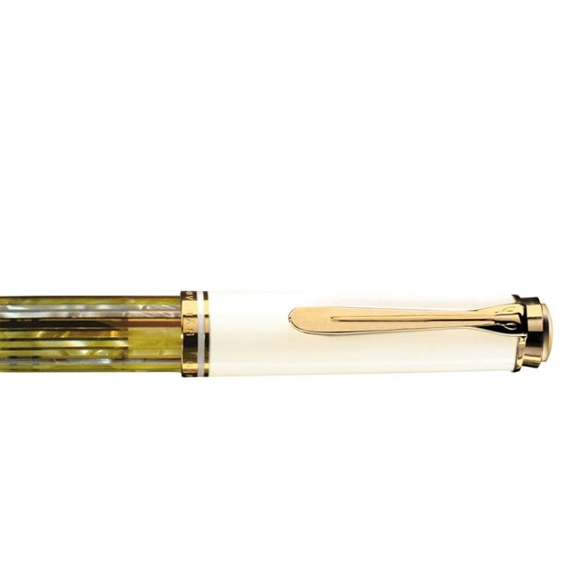 Pelikan Souveran Series M400 White Tortoiseshell Fountain Pen