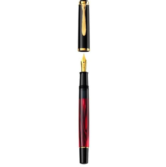 Pelikan Classic M200 Special Edition Dolma Kalem Marbled Red F Uç