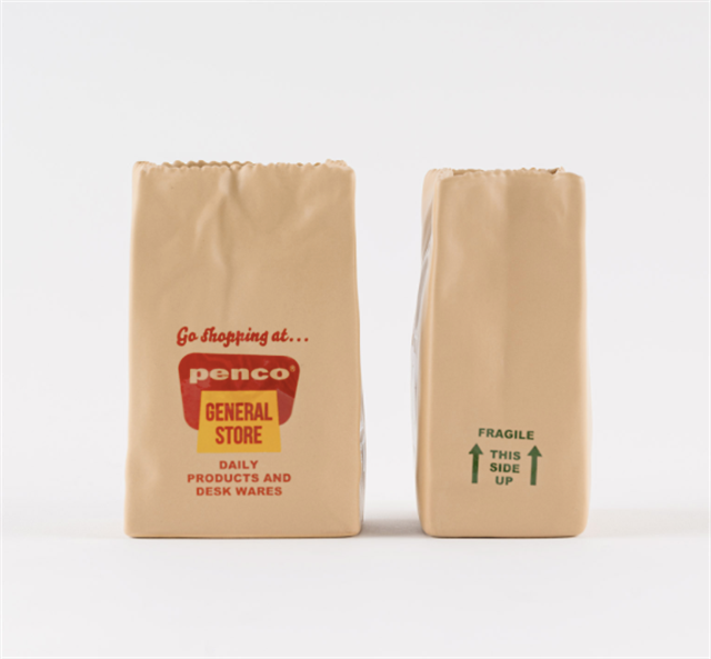 Penco-Hightide Penco Brown Bag Pen Stand Seramik Kalemlik-Organizer-8-Milagron.com