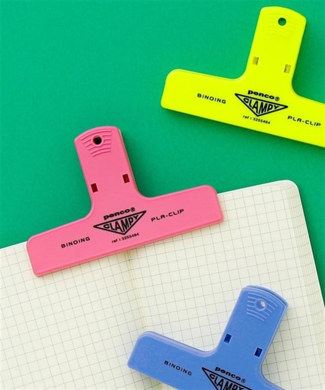 Hightide Penco Plastic Klips Neon Yellow