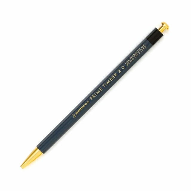Hightide Penco Mecahnical Pencil Prime Timber Brass Black