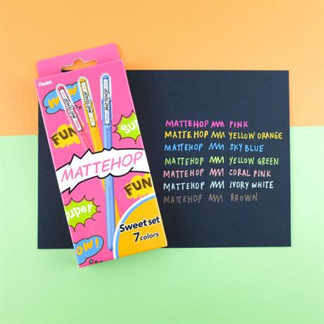 Pentel Mattehop 1.0 Mm Jel Kalem Seti - Sweet Set