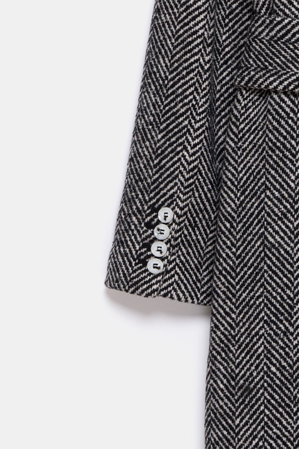 Peploum-Adele Herringbone Coat-Kaban-6-Milagron.com