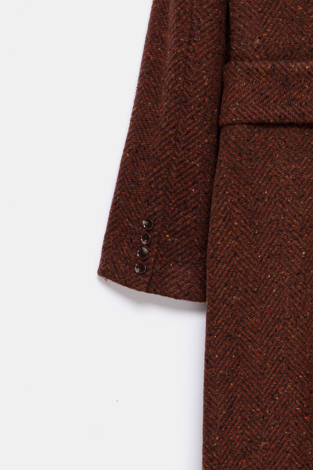 Peploum-Adele Herringbone Coat-Kaban-6-Milagron.com