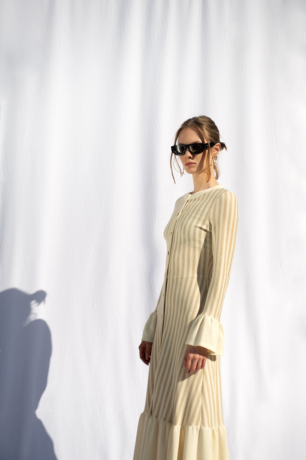 Peploum-Amy Ruffle Maxi Dress-Elbise-3-Milagron.com