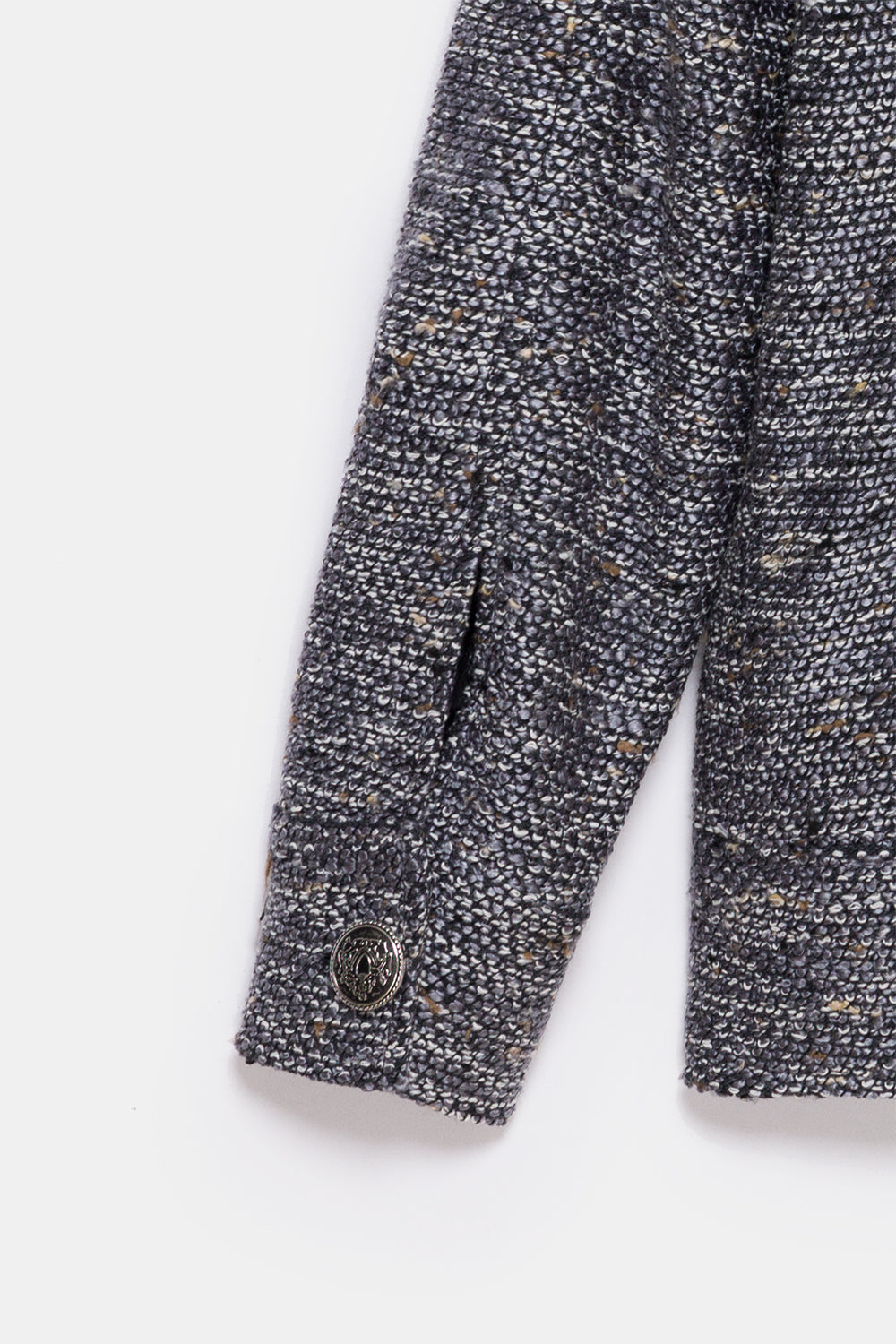 Peploum-Carleen Textured Weaving Jacket-Ceket-5-Milagron.com