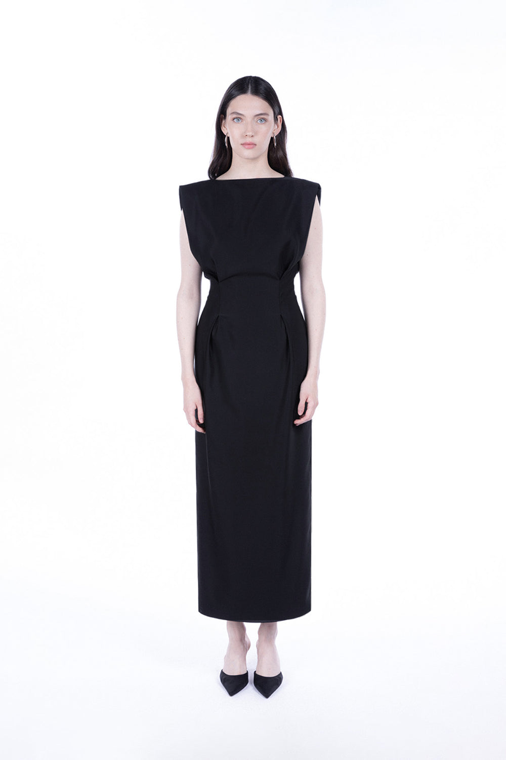 Peploum-Hester Lace Backless Dress-Elbise-1-Milagron.com