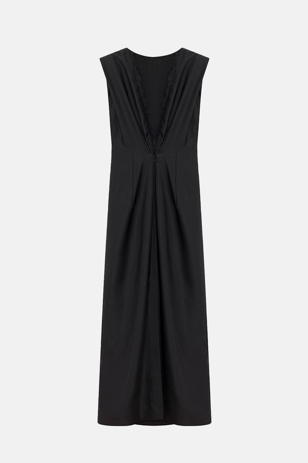 Peploum-Hester Lace Backless Dress-Elbise-6-Milagron.com