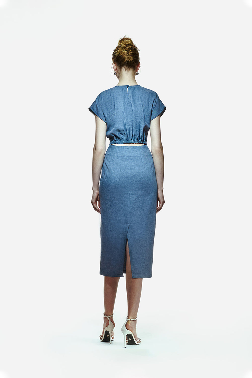 Peploum-Isobue Dress-Elbise-4-Milagron.com