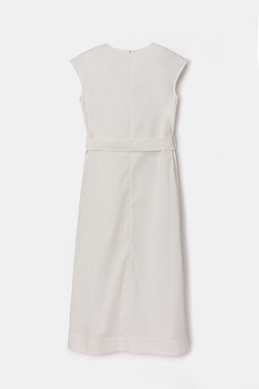 Peploum-Isogi Dress With Button-Elbise-6-Milagron.com