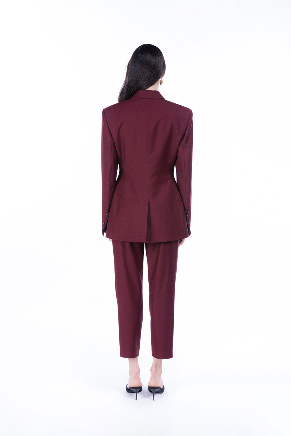 Peploum-Marvin Double Breasted Jacket-Ceket-4-Milagron.com