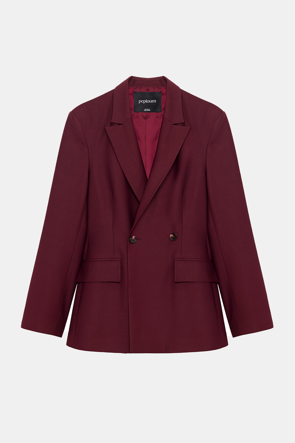 Peploum-Marvin Double Breasted Jacket-Ceket-5-Milagron.com