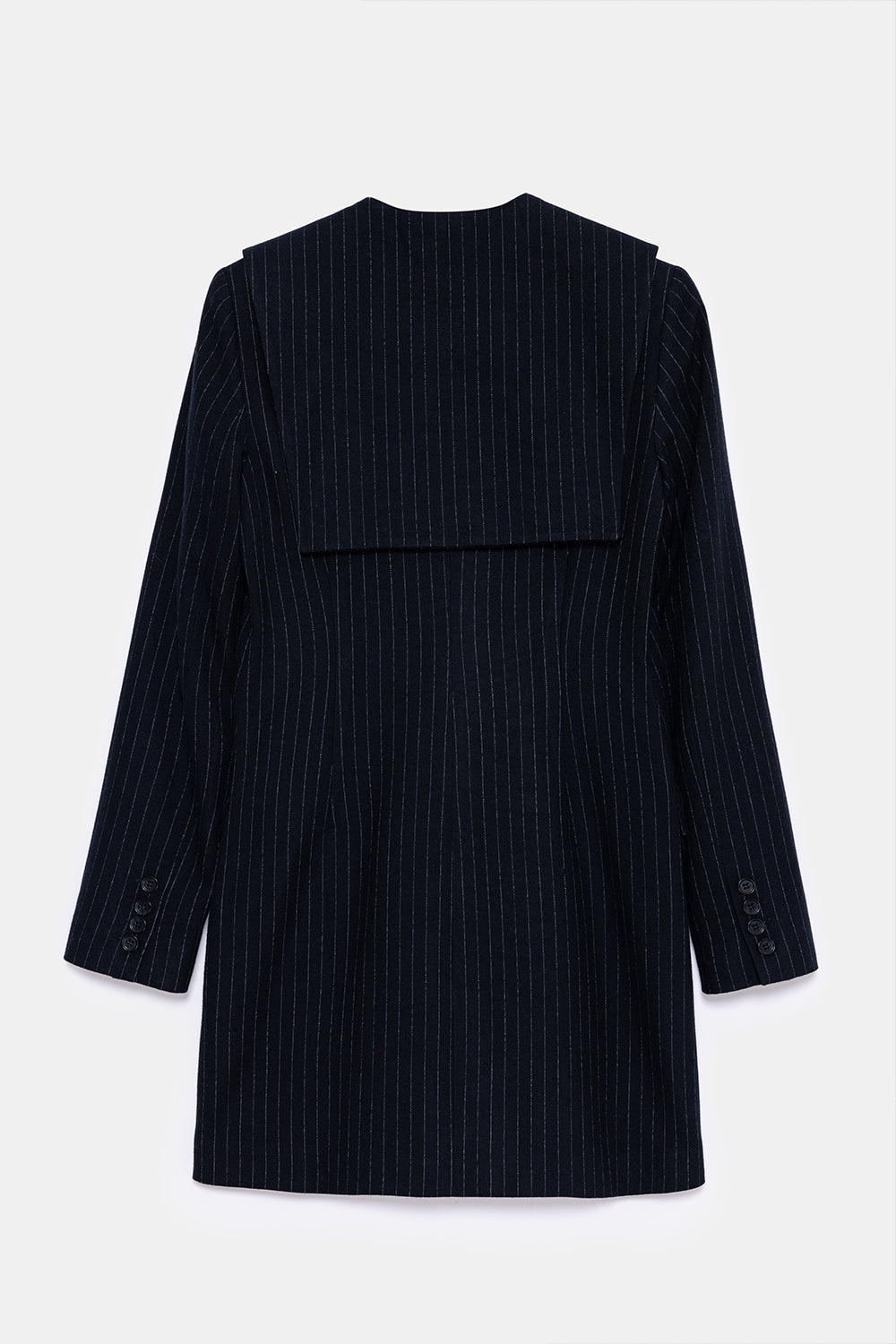 Peploum-Mary Lacy Pinstripe Jacket-Ceket-6-Milagron.com