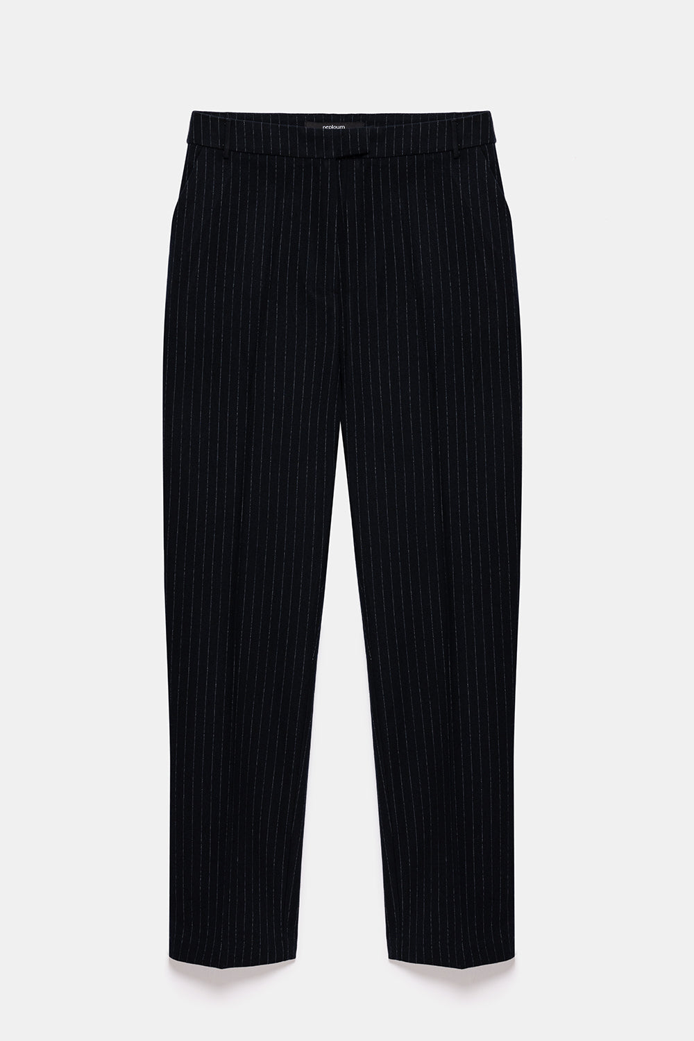 Peploum-Mary Lacy Slim Fit Trousers-Pantolon-5-Milagron.com