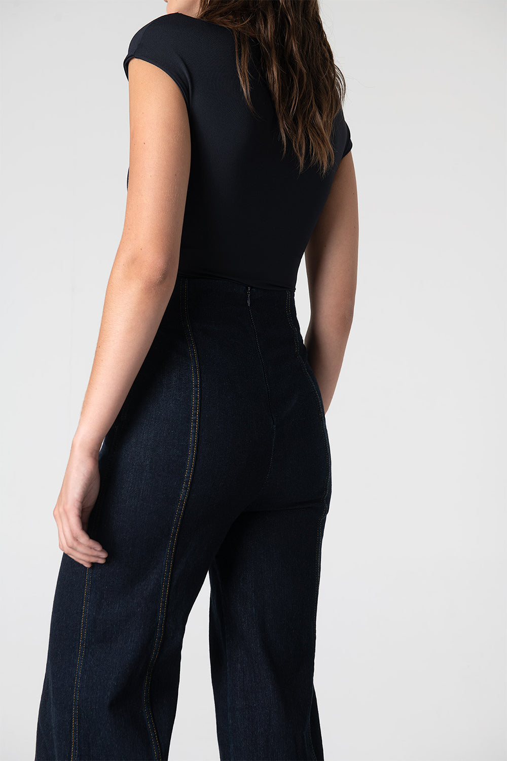 Peploum-Nadia Pants In Cotton-Pantolon-3-Milagron.com