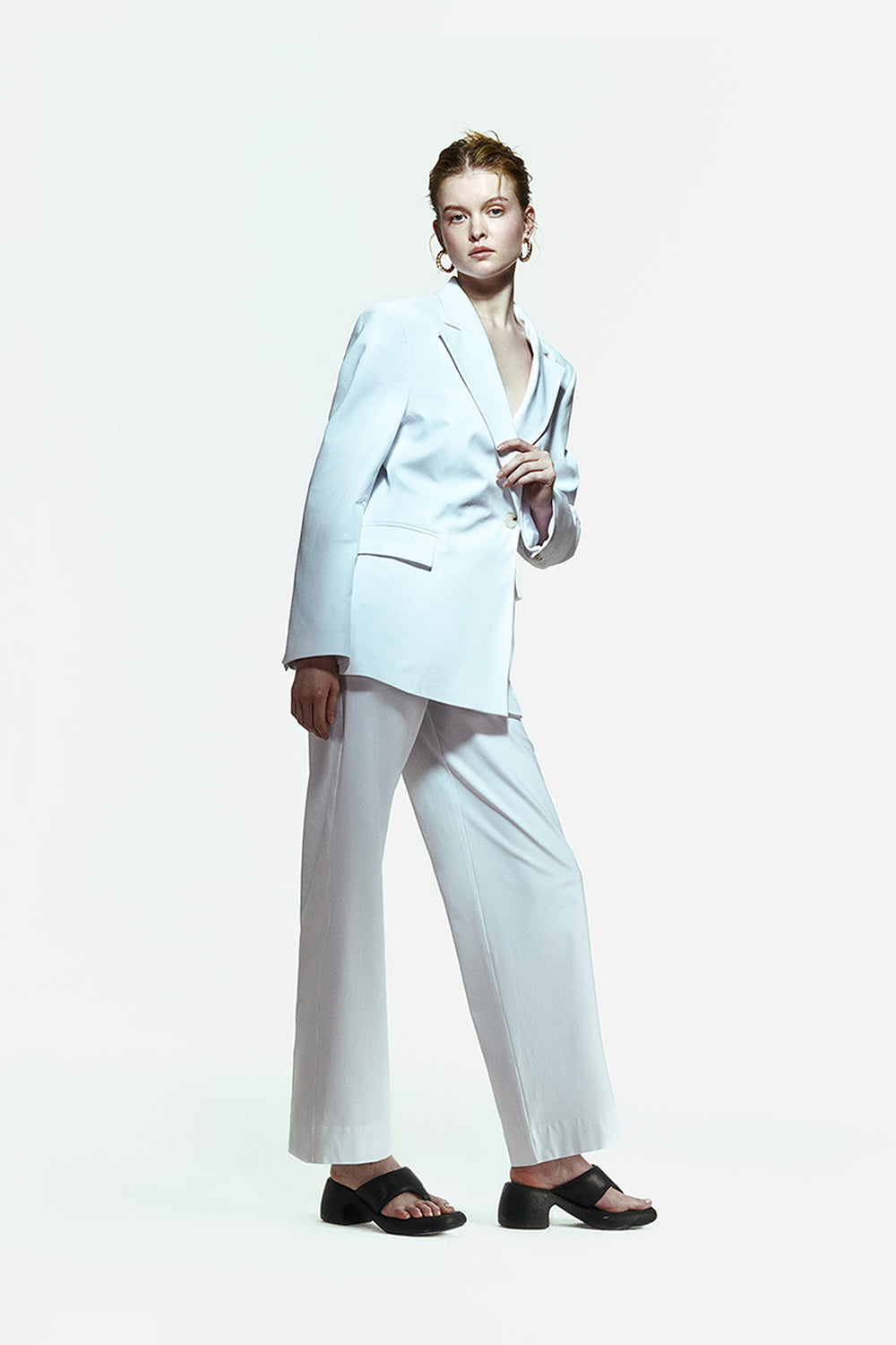 Peploum-Toba Jacket In Coral White-Ceket-3-Milagron.com