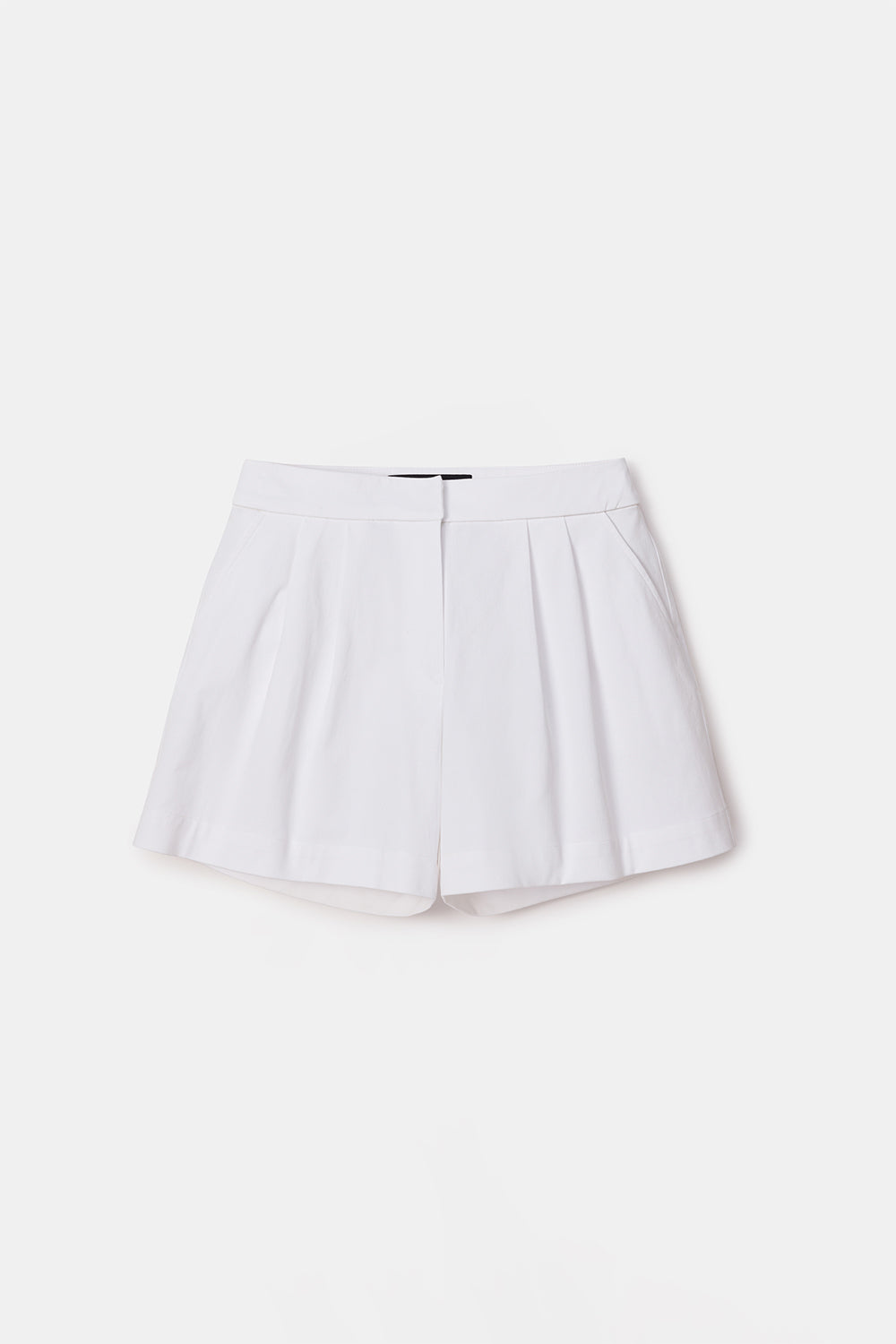 Peploum-Toba Shorts In Coral White-Şort-4-Milagron.com