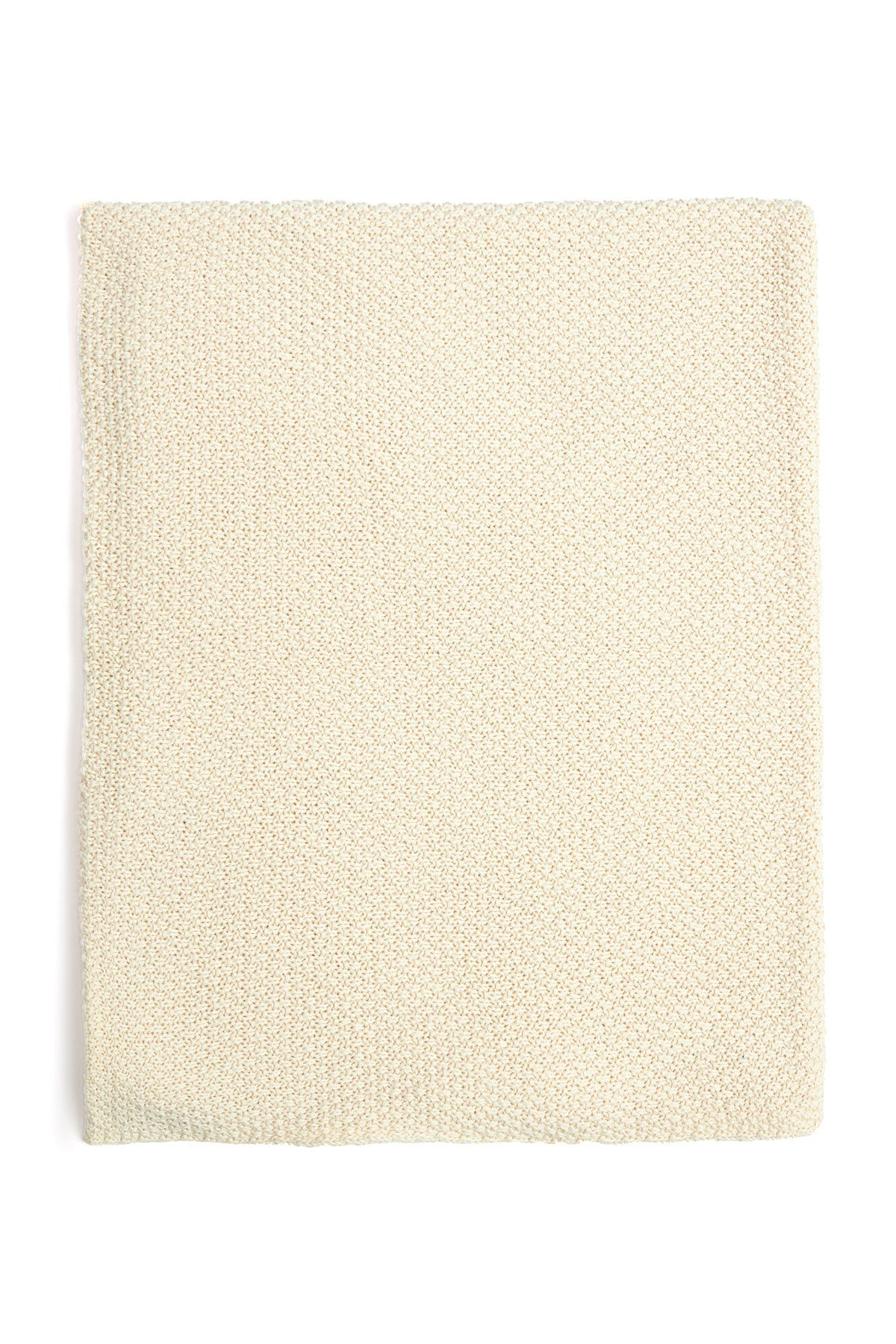 %100 Organik Pamuklu Bebek Battaniye 100X160 Cm - Bej