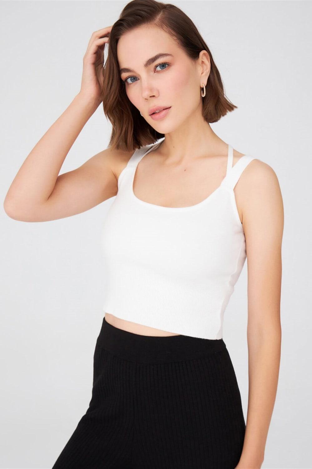 Peraluna-Askılı Triko Büstiyer-Top-1-Milagron.com