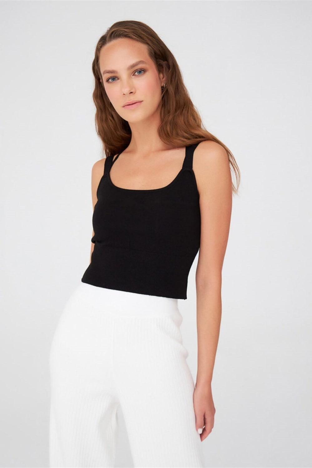 Peraluna-Askılı Triko Büstiyer-Top-11-Milagron.com