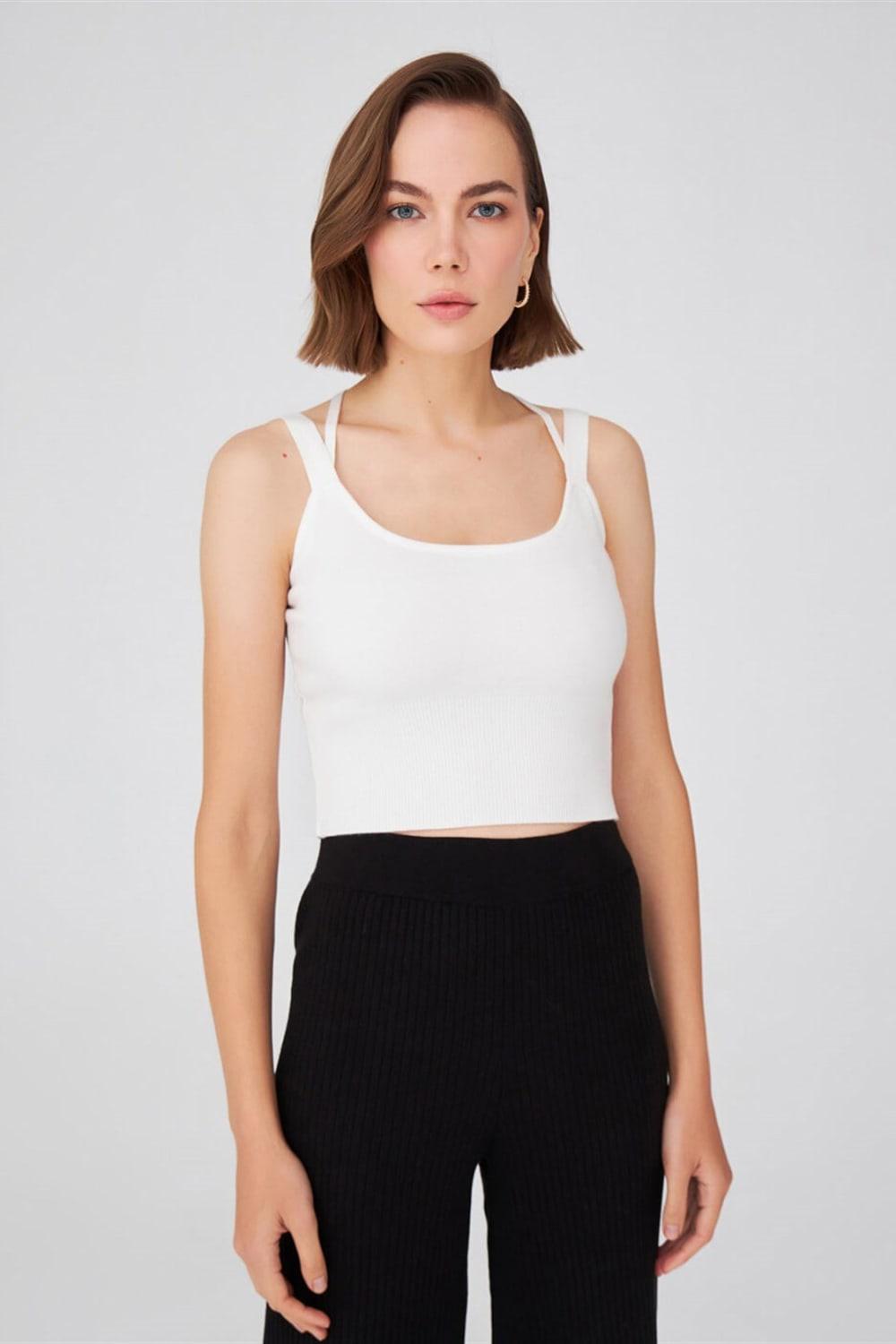 Peraluna-Askılı Triko Büstiyer-Top-4-Milagron.com