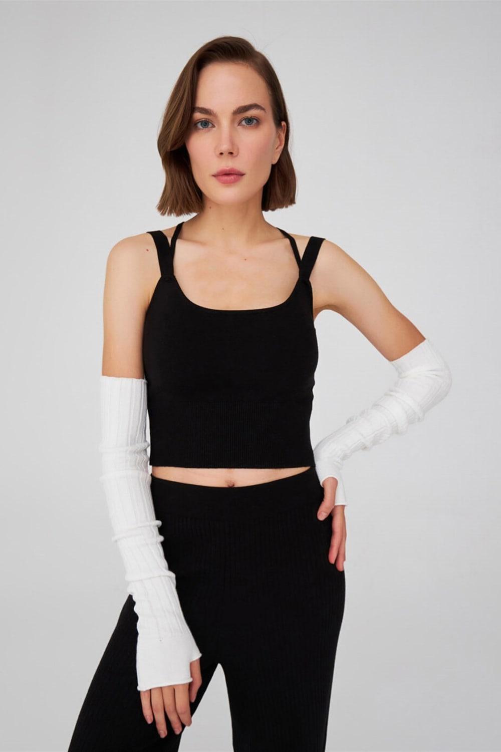 Peraluna-Askılı Triko Büstiyer-Top-9-Milagron.com