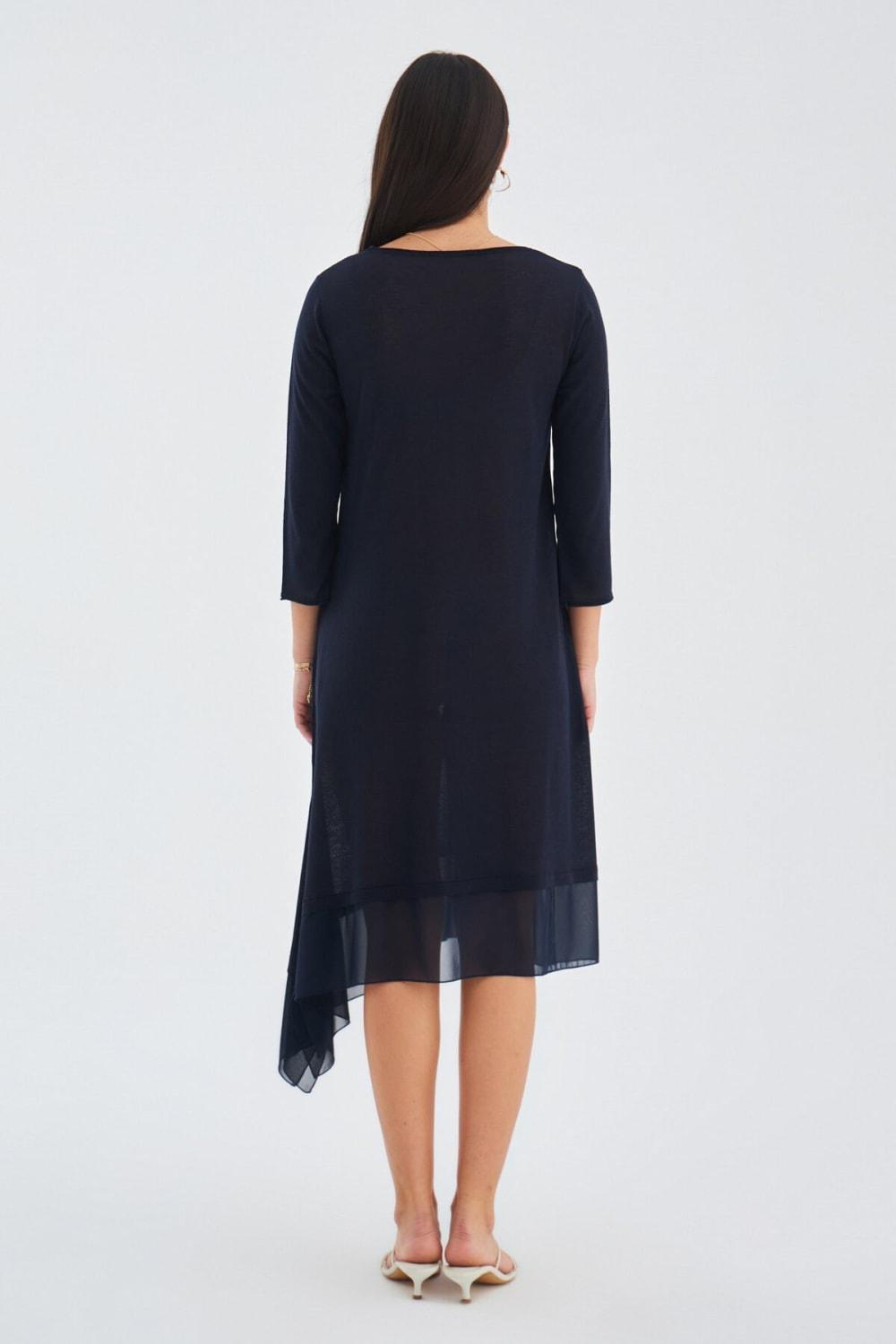 Peraluna-Bol İnce Yazlık Şifonlu Kadın Triko Elbise-Elbise-17-Milagron.com