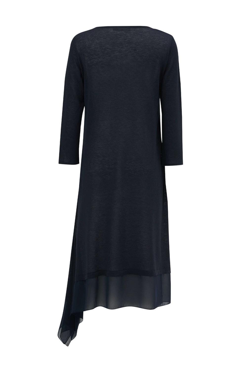 Peraluna-Bol İnce Yazlık Şifonlu Kadın Triko Elbise-Elbise-19-Milagron.com