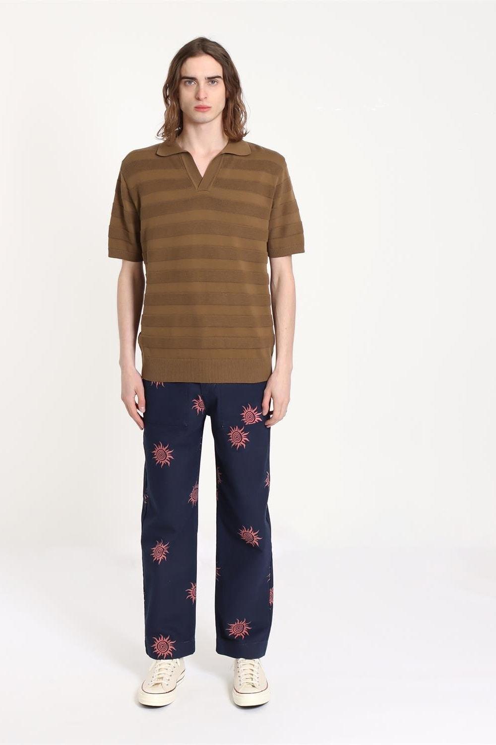 Peraluna-Far Afield Marsan Polo Bisiklet Yaka Kısa Kol %100 Organik Pamuk Erkek Triko Tişört-T-Shirts-10-Milagron.com