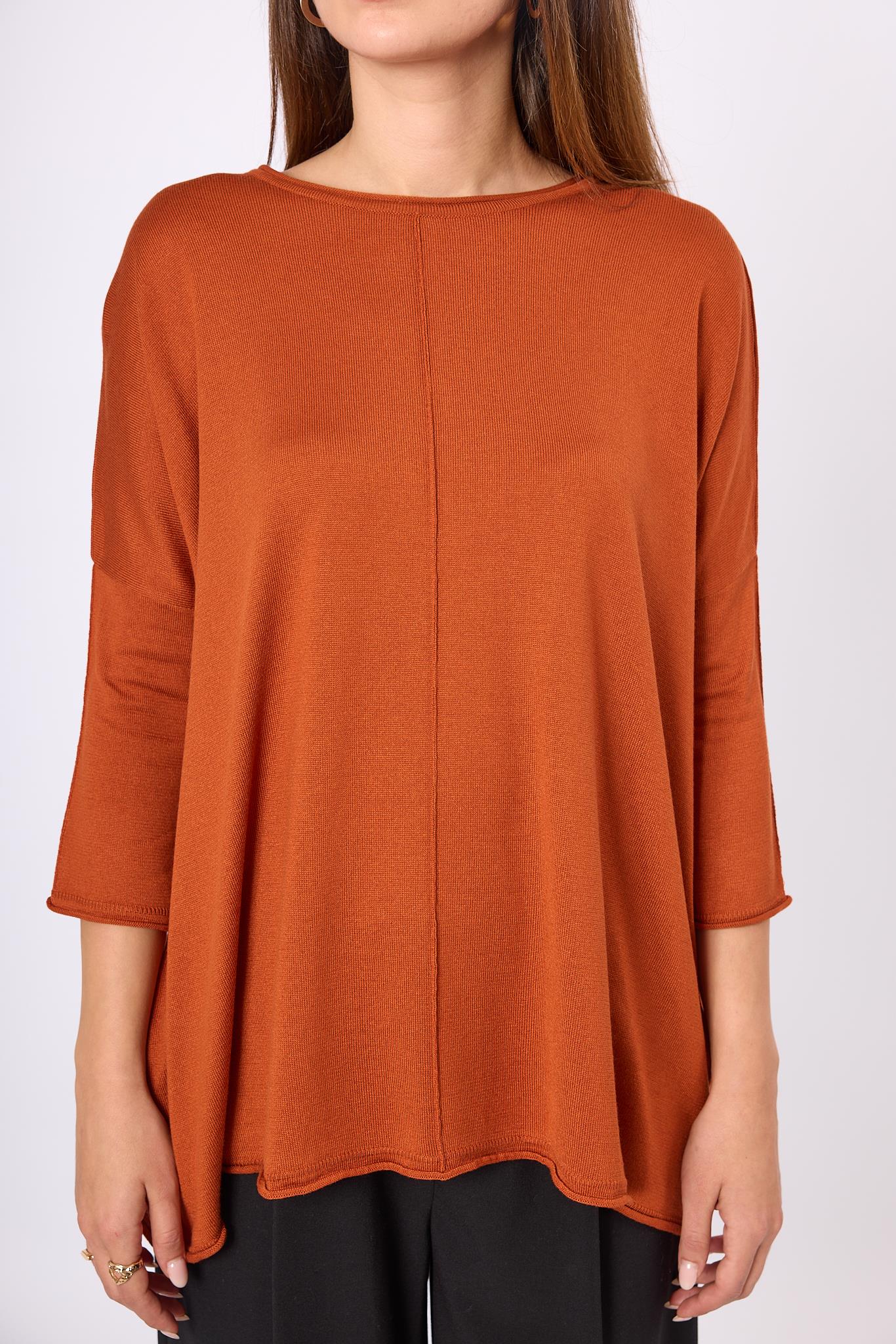 Peraluna-Helion Bol Kesim Kadin Triko Kazak-Kazak & Triko-4-Milagron.com