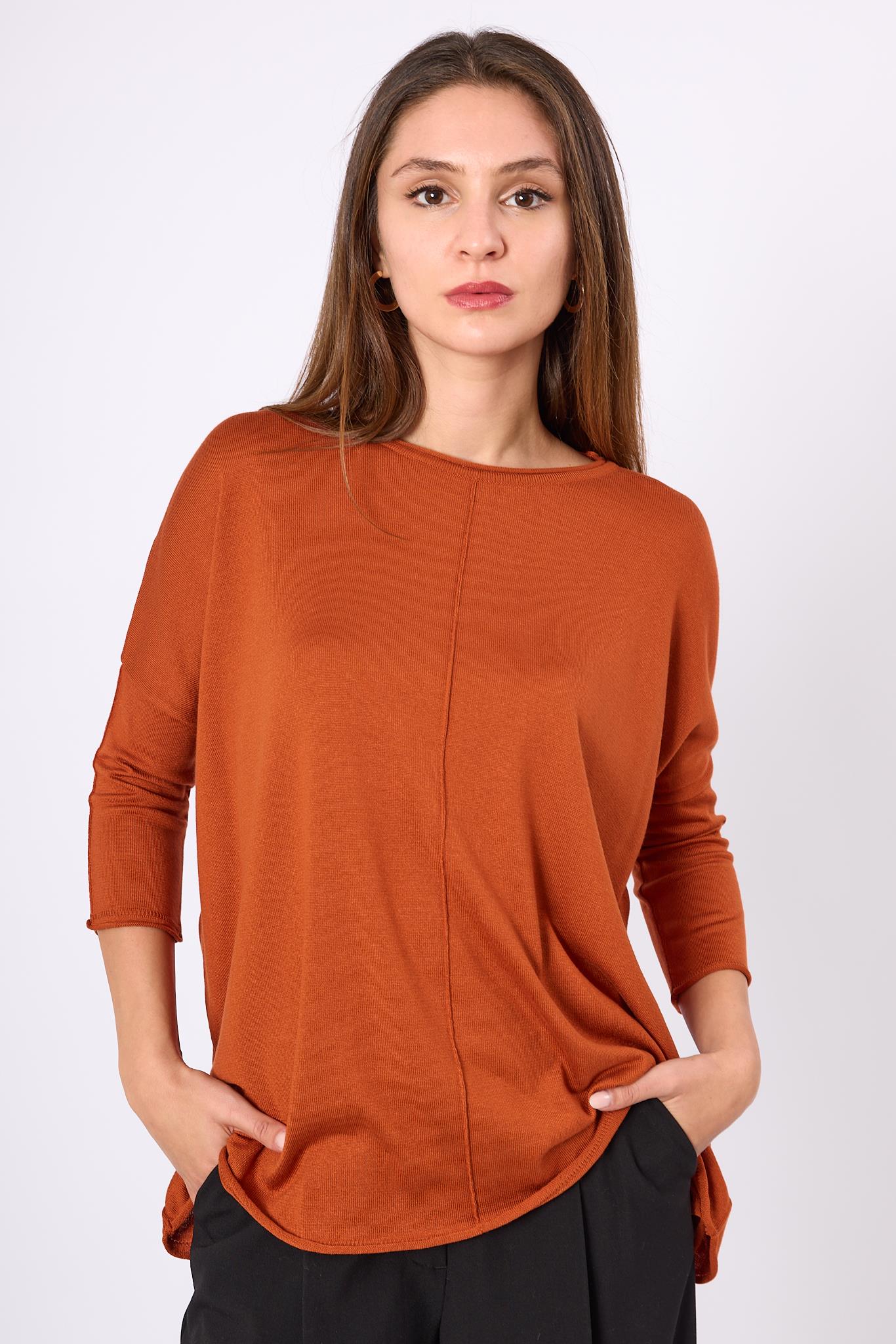 Peraluna-Helion Bol Kesim Kadin Triko Kazak-Kazak & Triko-6-Milagron.com