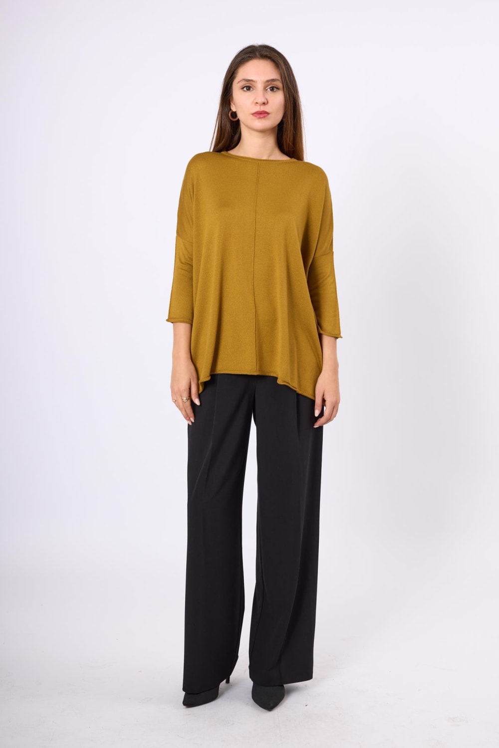 Peraluna-Helion Bol Kesim Kadin Triko Kazak-Kazak & Triko-8-Milagron.com