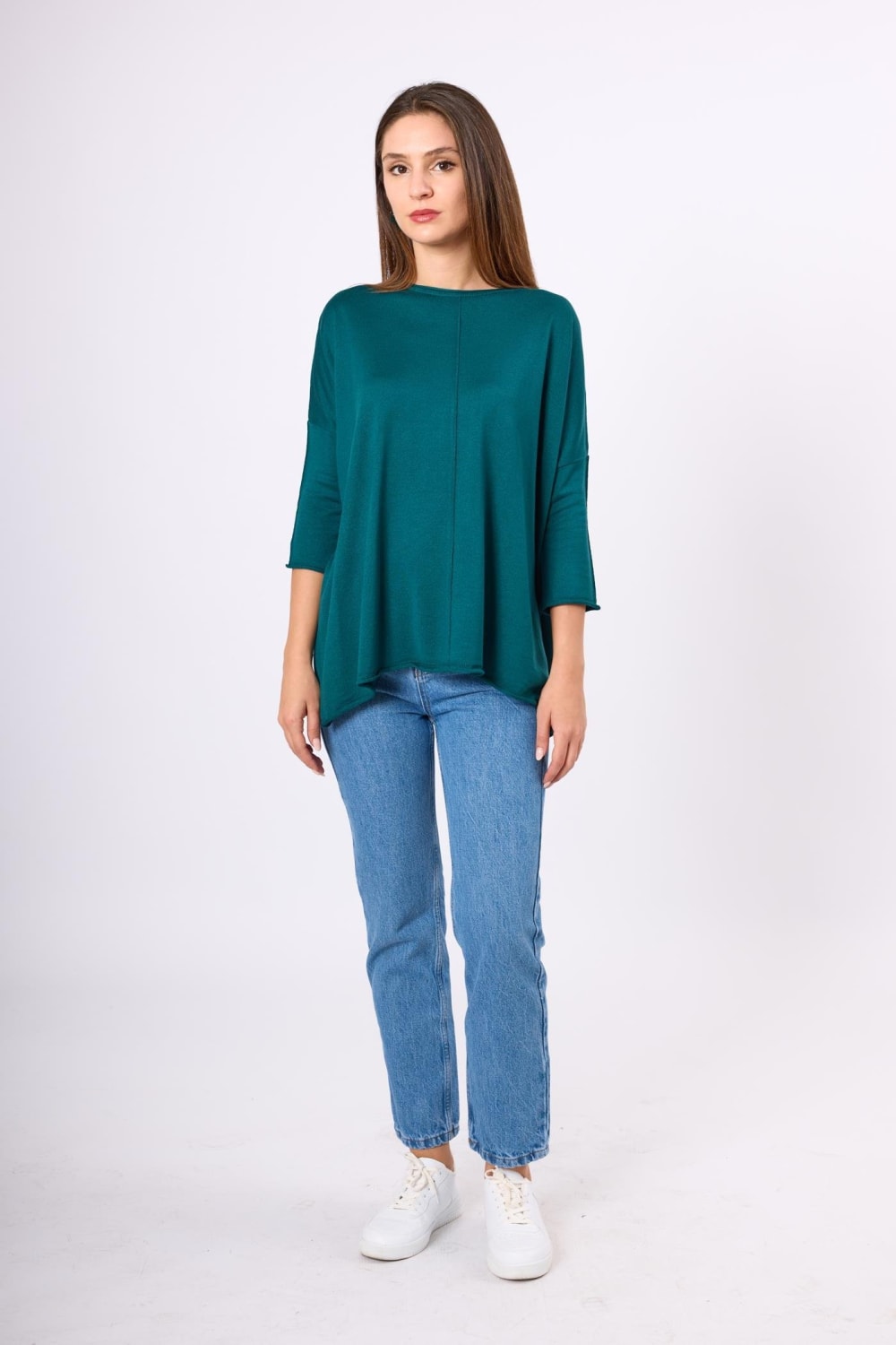 Peraluna-Helion Bol Kesim Kadin Triko Kazak-Kazak & Triko-9-Milagron.com