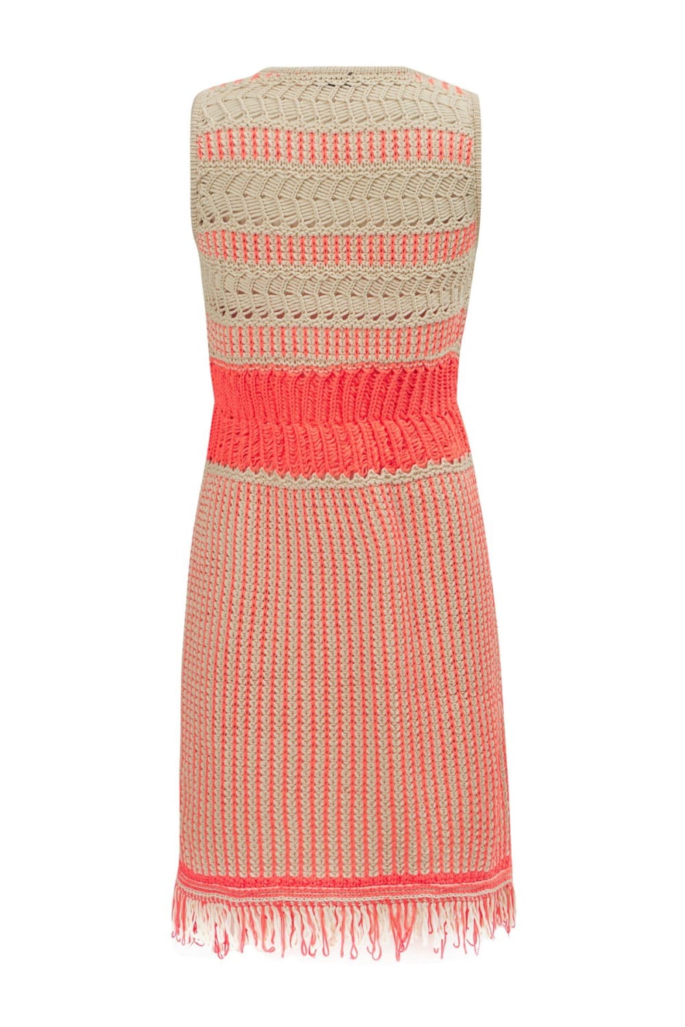 Peraluna-Ki̇yo Dress Kolsuz Pamuklu Diz Hizası Yazlık Kadın Elbise-Elbise-9-Milagron.com