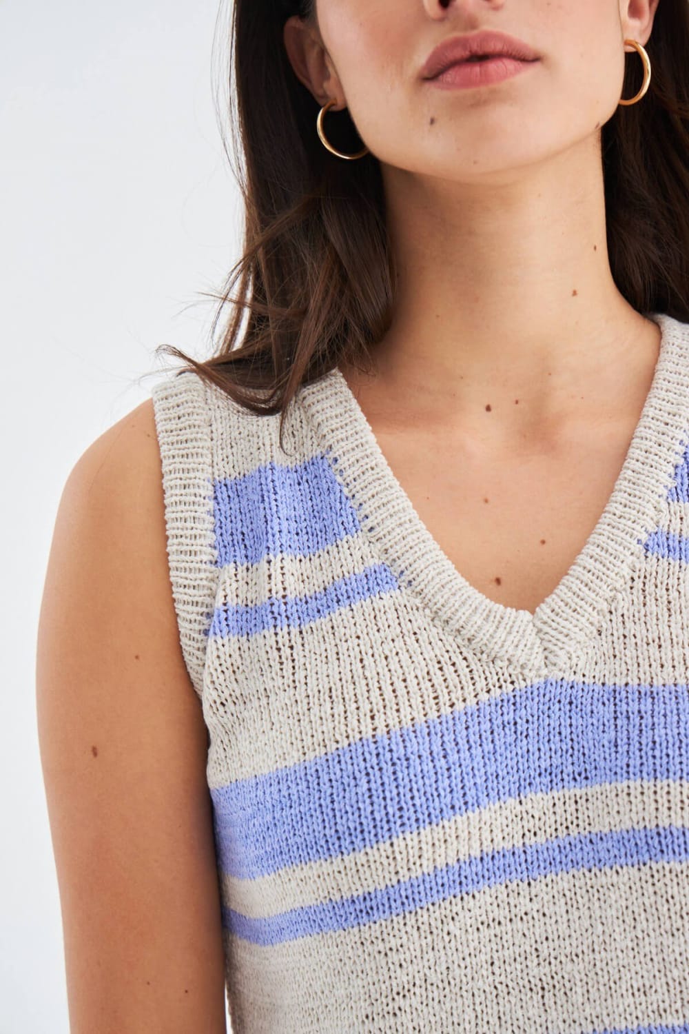 Peraluna-Laura Top & Shorts Yazlık Kadın Triko Şort Takım-Şort-2-Milagron.com